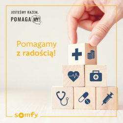 Somfy dołącza do akcji „Jesteśmy razem. POMAGAMY”